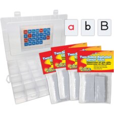 Two-Sided Alphabet Letter Tiles (4-pack)