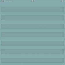 Calming Blue 7 Pocket Chart Calming Blue 7 Pocket Chart