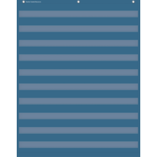 Slate Blue 10 Pocket Chart