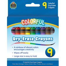 Colorful Dry-Erase Crayons Colorful Dry-Erase Crayons