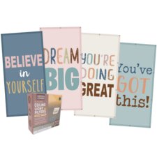 Be Positive Calming Covers Ceiling Light Filters