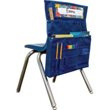 Navy Blue Chair Pocket - For Standard-Sized Chairs