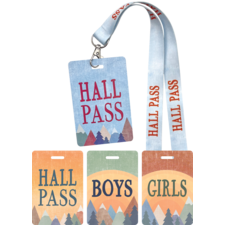 Moving Mountains Hall Pass Lanyards