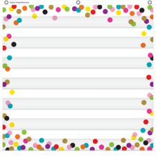 Confetti 7 Pocket Chart Confetti 7 Pocket Chart