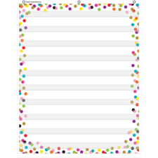 Confetti 10 Pocket Chart