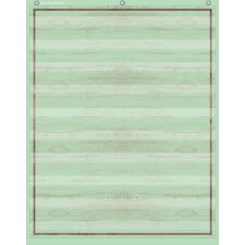 Mint Green Painted Wood 10 Pocket Chart