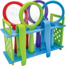 Up-Close Science: Magnifying Glasses & Tweezers Activity Set Up-Close Science: Magnifying Glasses & Tweezers Activity Set