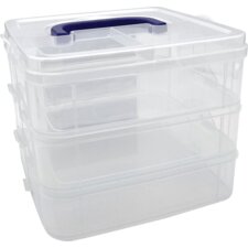 Clear Stackable Storage Containers