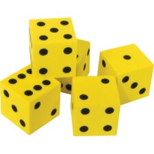 Foam Traditional Dice Foam Traditional Dice