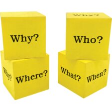 Foam Question Cubes Foam Question Cubes