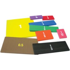 Foam Fraction Squares Foam Fraction Squares