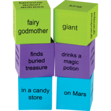 Foam Story Starter Cubes