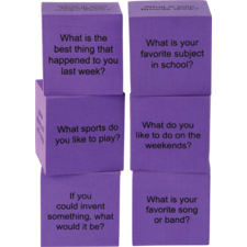 Foam Conversation Cubes