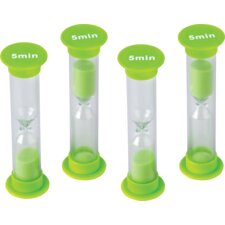 5 Minute Sand Timers-Small 5 Minute Sand Timers-Small