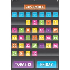 Black Calendar Pocket Chart Black Calendar Pocket Chart