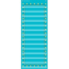 Light Blue Marquee 14 Pocket Chart