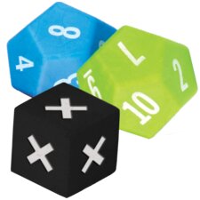 Multiplication Dice Set 3-Pack Multiplication Dice Set 3-Pack