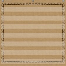 Burlap 7 Pocket Chart Burlap 7 Pocket Chart