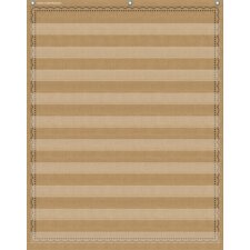 Burlap 10 Pocket Chart