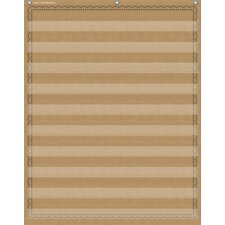 Burlap 10 Pocket Chart Burlap 10 Pocket Chart