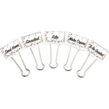 Confetti Classroom Management Large Binder Clips Confetti Classroom Management Large Binder Clips