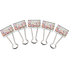 Confetti Medium Binder Clips