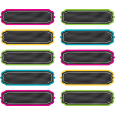 Chalkboard Brights Labels