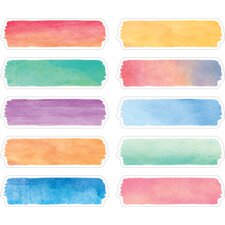 Watercolor Labels Watercolor Labels