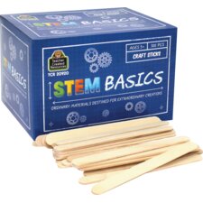 STEM Basics: Craft Sticks - 500 Count STEM Basics: Craft Sticks - 500 Count