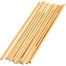 STEM Basics:  1/4" Wooden Dowels - 12 Count