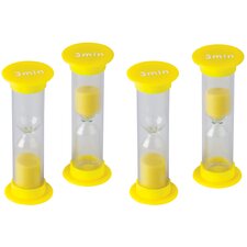 3 Minute Sand Timers - Mini 3 Minute Sand Timers - Mini