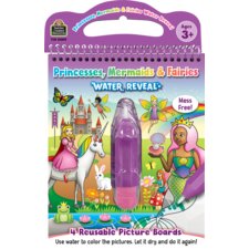 Princesses, Mermaids & Fairies Water Reveal