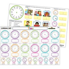 Time Learning Mat Time Learning Mat
