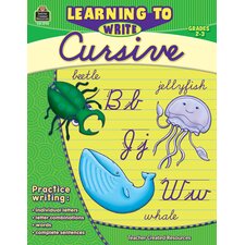 Learning to Write Cursive Grade 2-3