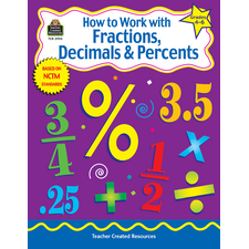 How to Work with Fractions, Decimals & Percents, Grades 4-6