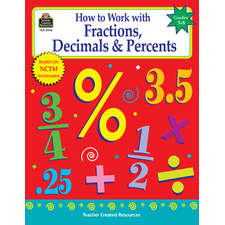 How to Work with Fractions, Decimals & Percents, Grades 5-8