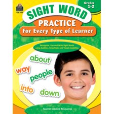 Sight Word Practice for Every Type of Learner Grade 1-2