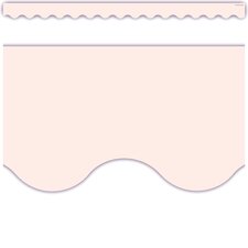 Blush Scalloped Border Trim