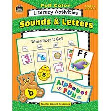 Full-Color Literacy Activities: Sounds & Letters