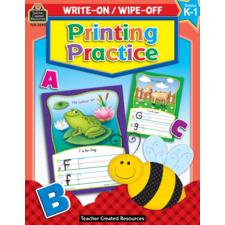 Write-On/Wipe-Off Book: Printing Practice