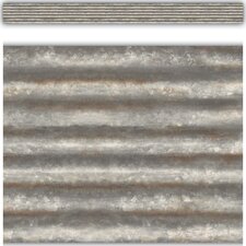 Corrugated Metal Straight Border Trim