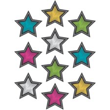 Chalkboard Brights Stars Accents