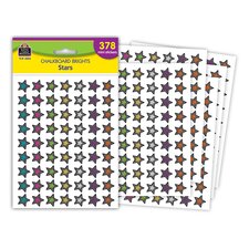 Chalkboard Brights Stars Mini Stickers Chalkboard Brights Stars Mini Stickers