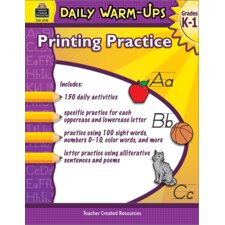 Daily Warm-Ups: Printing Practice Grades K-1