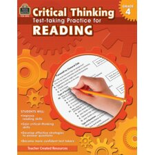 Critical Thinking: Test-taking Practice for Reading Grade 4