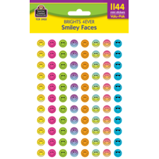 Brights 4Ever Smiley Faces Mini Stickers Valu-Pak