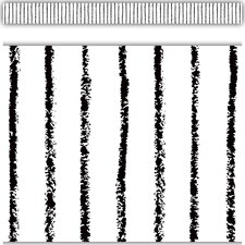 White with Black Pinstripes Straight Border Trim White with Black Pinstripes Straight Border Trim