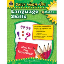 Daily Warm-Ups: Language Skills Grade 4