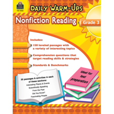 Daily Warm-Ups: Nonfiction Reading Grade 3