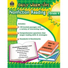 Daily Warm-Ups: Nonfiction Reading Grade 4 Daily Warm-Ups: Nonfiction Reading Grade 4